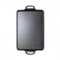 Lodge Seasoned Cast Iron Baking Pan | 15.5x10.5 Inch 