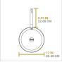 Lodge Seasoned Carbon Steel Skillet 12 Inch | 30.5cm