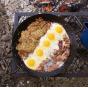 Lodge Seasoned Carbon Steel Dual Handle Pan 15 Inch | 38cm