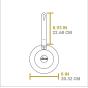 Lodge Seasoned Carbon Steel Skillet 8 Inch | 20cm