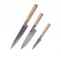 Shun 3 Piece Knife Set | White