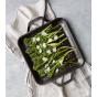 Lodge Chef Collection Cast Iron 11 Inch 28cm Chef Style Square Grill Pan