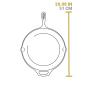 Lodge Chef Collection Cast Iron Skillet 13.25 Inch | 34cm