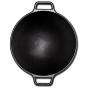 Lodge 14 Inch /35cm Cast Iron Wok with Loop Handles