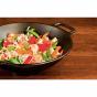 Lodge 14 Inch /35cm Cast Iron Wok with Loop Handles