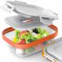 Zoku Neat Stack 3 Piece Lunch Set