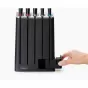 Joseph Joseph Elevate SlimBlock Knives Set with Sharpener Multicolour | 5 Piece