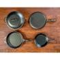 Lodge 5 pcs Cast Iron Set | Griddle + Skillet + Dutch Oven + Cover | Made in USA
