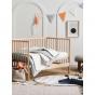 Linen House Smiles All Round Cot Quilt Cover | Sugar-Smoke
