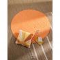 Linen House Smiles All Round Play Mat | Sugar-Apricot