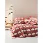 Linen House Moonrise Bed Cover 260x240cm | Paprika
