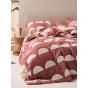 Linen House Moonrise Bed Cover 260x240cm | Paprika
