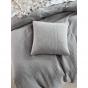 Linen House Osmond Cushion 50x50cm | Smoke 