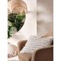 Linen House Trento Cushion 50x50cm | Vanilla