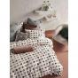 Linen House Selma Mushroom Cushion 50x50cm