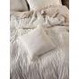 Linen House Shrimpton Cushion 45x45cm | White
