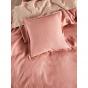Linen House Nimes Linen Tailored Cushion 48x48cm | Rosette 