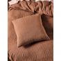 Linen House Lila Cushion 48x48cm | Pecan