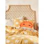 Linen House Happy Sun Apricot Novelty Cushion