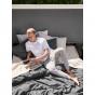 Linen House Nimes Linen Standard Pillowcase | Natural