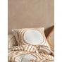 Linen House Ojai European Pillowcase 65x65cm | Sugar