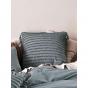 Linen House Dunaway European Pillowcase | Petrol