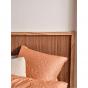 Linen House Isadora European Pillowcase 65x65cm | Brandy 