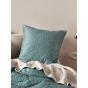 Linen House Isadora European Pillowcase 65x65cm | Petrol