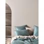 Linen House Isadora European Pillowcase 65x65cm | Petrol