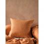 Linen House Nimes Linen European Pillowcase 65x65cm | Terracotta 