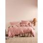 Linen House Nimes Linen European Pillowcase 65x65cm | Rosette