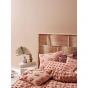 Linen House Haze European Pillowcase | Rosette