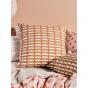 Linen House Aida European Pillowcase | Coral 