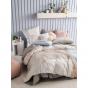 Linen House Eisha European Pillowcase | Sky