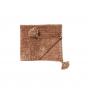 Linen House Hara Throw 130x170cm | Brandy