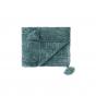 Linen House Hara Throw 130cm x 170cm | Petrol