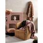 Linen House Selma Mushroom Throw