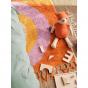 Linen House Over The Rainbow Apricot Floor Rug