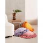 Linen House Florida Cushion Round 45cm | Marigold