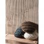 Linen House Carter Cushion Round 45cm | Slate 