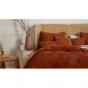 Linen House Fog Cinnamon Quilt Cover Set | Single