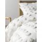 Linen House Haze Quilt Cover Set | Super King | White
