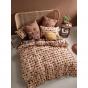 Linen House Haze Quilt Cover Set | Super King | Pecan 