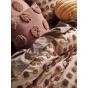 Linen House Haze Quilt Cover Set | Super King | Pecan 