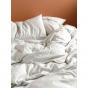 Linen House Nimes Linen Quilt Cover Set | Double | Grey