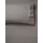 Linen House Nimes Linen Sheet Set | Queen | Ash 
