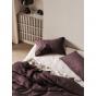 Linen House Nimes Linen Quilt Cover Set | Super King | Espresso