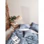 Linen House Nimes Linen Quilt Cover Set | Double | Nightfall