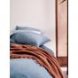 Linen House Nimes Linen Quilt Cover Set | Queen | Nightfall