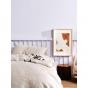 Linen House Nimes Linen Kids Quilt Cover Set | Double | Grey